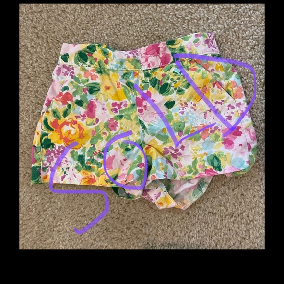 Janie and jack floral ruffle shorts bundle - Picture 6 of 8